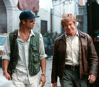Ostlen agent Muir (Robert Redford) a jeho bval k Tom Bishop (Brad Pitt)